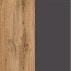 Held Möbel Küchen-Eckschrank Turin 120 Cm Wotaneiche/Graphit -Küchenarmaturen Geschäft 189465 11016600 CU 06