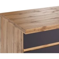 Held Möbel Küchenunterschrank Turin 180 Cm Graphit/Wotaneiche -Küchenarmaturen Geschäft 189687 11016600 CU 08