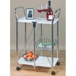 Wenko Beistell- Und Küchenwagen Sunny Weiß 9 Wenko Beistell- Und Küchenwagen Sunny Weiß -Küchenarmaturen Geschäft 2910669 1068 900030100 1