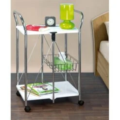 Wenko Beistell- Und Küchenwagen Sunny Weiß 10 Wenko Beistell- Und Küchenwagen Sunny Weiß -Küchenarmaturen Geschäft 2910669 1068 900030100 2