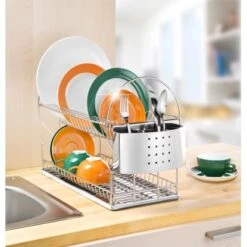 Wenko Geschirrabtropfer Exclusiv Duo Edelstahl -Küchenarmaturen Geschäft 3884970 1068 2329100 3