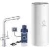 Grohe Einhand-Spültischbatterie Und Boiler Red Duo Size-L Chrom