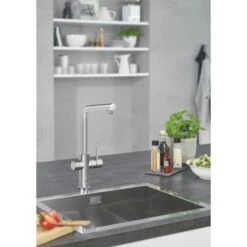 Grohe Einhand-Spültischbatterie Und Boiler Red Duo Size-L Chrom 17 Grohe Einhand-Spültischbatterie Und Boiler Red Duo Size-L Chrom -Küchenarmaturen Geschäft 4005176413964 4520 6