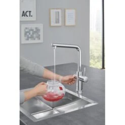 Grohe Einhand-Spültischbatterie Und Boiler Red Duo Size-L Chrom 18 Grohe Einhand-Spültischbatterie Und Boiler Red Duo Size-L Chrom -Küchenarmaturen Geschäft 4005176413964 4520 7