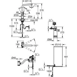 Grohe Einhand-Spültischbatterie Und Boiler Red Duo Size-L Chrom 19 Grohe Einhand-Spültischbatterie Und Boiler Red Duo Size-L Chrom -Küchenarmaturen Geschäft 4005176413964 4520 8
