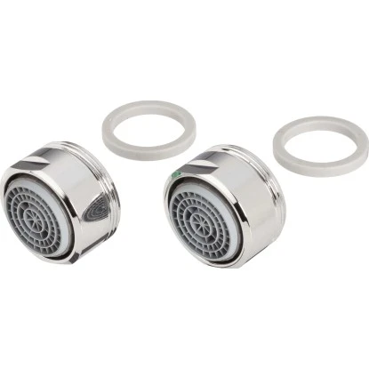 Strahlregler Cascade SLC AC PCA M24 Verchromt 2 Stück 3 Strahlregler Cascade SLC AC PCA M24 Verchromt 2 Stück