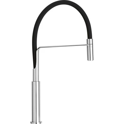 Baliv Küchenarmatur KI-1330 Schwarz Verchromt 4 Baliv Küchenarmatur KI-1330 Schwarz Verchromt – Bild 2