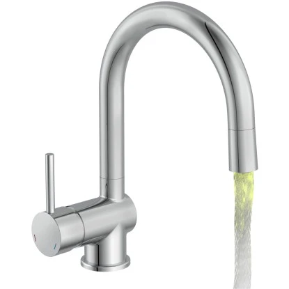 Schütte LED-Spültischarmatur Stella Chrom 9 Schütte LED-Spültischarmatur Stella Chrom – Bild 8