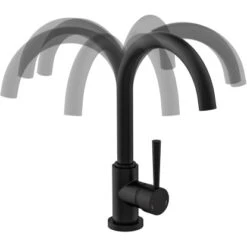 Schütte Design-Spültischarmatur Cornwall Schwarz-Matt 12 Schütte Design-Spültischarmatur Cornwall Schwarz-Matt -Küchenarmaturen Geschäft 4008431791661 2759 6