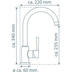Schütte Design-Spültischarmatur Cornwall Schwarz-Matt 13 Schütte Design-Spültischarmatur Cornwall Schwarz-Matt -Küchenarmaturen Geschäft 4008431791661 2759 7