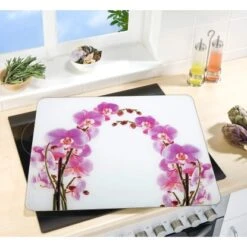 Wenko Multi-Platte Orchideenblüte Für Glaskeramik Kochfelder Mehrfarbig -Küchenarmaturen Geschäft 4008838146699 1068 03
