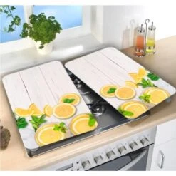 Wenko Herdabdeckplatten Universal Zitronen 2er Set Mehrfarbig -Küchenarmaturen Geschäft 4008838230701 1068 03