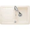 Villeroy & Boch Einbauspüle Condor 45 Ablaufg. Keramik Crema CeramicPlus -Küchenarmaturen Geschäft 4047289528197 2438 1