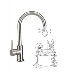 Baliv Küchenarmatur KI-1832 Edelstahl -Küchenarmaturen Geschäft 4048122122268 S03 241120 L