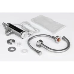 Maxxmee Warm Und Kaltwasserarmatur Mit Integrierter Heizspirale Edelstahl 3600 W -Küchenarmaturen Geschäft 4052926049744 4257 03 Cu