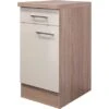 Flex-Well Exclusiv Unterschrank Orlando 40 Cm Kaschmir Glanz-Sonoma Eiche -Küchenarmaturen Geschäft 4526315 4800 us40 nepal 2