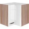 Flex-Well Exclusiv Eck-Hängeschrank Valero 60 Cm X 60 Cm Hochglanz Weiß 1 Flex-Well Exclusiv Eck-Hängeschrank Valero 60 Cm X 60 Cm Hochglanz Weiß -Küchenarmaturen Geschäft 4528279 4800 he60 valero 2