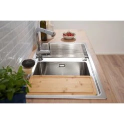 Respekta Einbauspüle Chicago 86 Cm X 50 Cm Edelstahl -Küchenarmaturen Geschäft 45546 4384 CHICAGO86X50 14