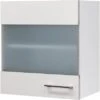 Flex-Well Exclusiv Glas-Hängeschrank Joelina 50 Cm Weiß -Küchenarmaturen Geschäft 4787305 4051 HGH50Joelina