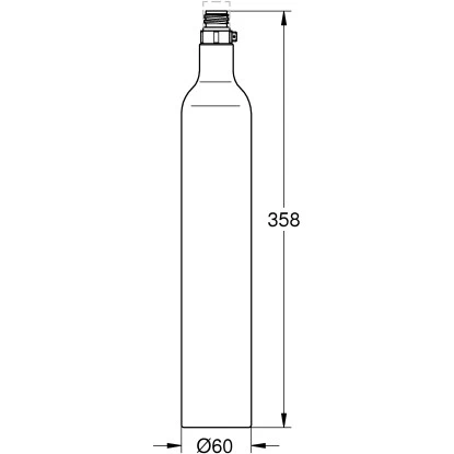 Grohe Nachfüll-Set CO² Flaschen 4 X 425 G 4 Grohe Nachfüll-Set CO² Flaschen 4 X 425 G – Bild 2