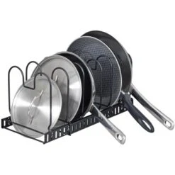 Wenko Deckel- Und Pfannenhalter Ausziehbar 12 Wenko Deckel- Und Pfannenhalter Ausziehbar -Küchenarmaturen Geschäft 535097 1068 04