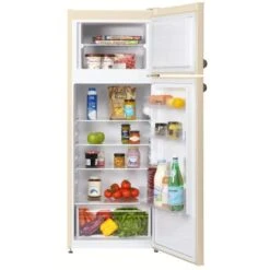 Respekta Kühl-Gefrierkombination KS144 Vintage VC Cream -Küchenarmaturen Geschäft 571939 4384 KS144VCA 04