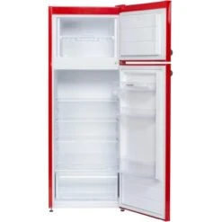 Respekta Kühl-Gefrierkombination KS144 Vintage VC Rot -Küchenarmaturen Geschäft 571958 4384 KS144VRA 03