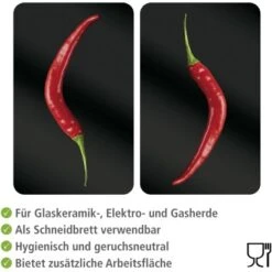 Wenko Herdabdeckplatten Universal Hot Peperoni 2er-Set Mehrfarbig 25 Wenko Herdabdeckplatten Universal Hot Peperoni 2er-Set Mehrfarbig -Küchenarmaturen Geschäft 580693 1068 03