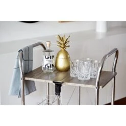 Wenko Servierwagen Liky Holzdekor Zusammenklappbar -Küchenarmaturen Geschäft 686865 1068 07