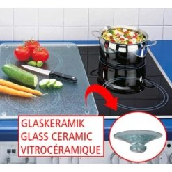 Wenko Herdabdeckplatte Universal Toscana 2er-Set Für Alle Herdarten -Küchenarmaturen Geschäft 686912 1068 06