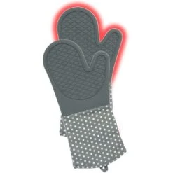 Wenko Topfhandschuhe Silikon Grau 1 Paar -Küchenarmaturen Geschäft 746244 1068 3