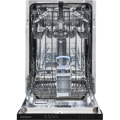 Respekta Einbaugeschirrspüler GSP45VV 45 Cm Schwarz Vollintegriert 3 Respekta Einbaugeschirrspüler GSP45VV 45 Cm Schwarz Vollintegriert