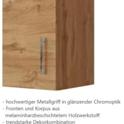 Held Möbel Hängeschrank Sorrento BxHxT 50 X 57 X 34 Cm Wotaneiche-Wotaneiche -Küchenarmaturen Geschäft 853741 11016600 5