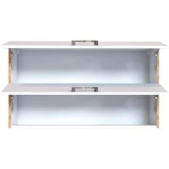 Held Möbel Klapphängeschrank Sorrento BxHxT 100 X 57 X 34 Cm Weiß-Wotaneiche -Küchenarmaturen Geschäft 853743 11016600 3