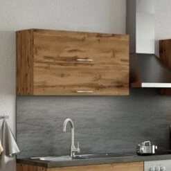 Held Möbel Klapphängeschrank Sorrento B110 X H57 X T34 Cm Wotaneiche-Wotaneiche -Küchenarmaturen Geschäft 853745 11016600 6