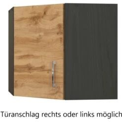 Held Möbel Eckhängeschrank Sorrento BxHxT 60 X 57 X 60 Cm Wotaneiche-Grafit -Küchenarmaturen Geschäft 853758 11016600 3