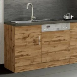 Held Möbel Spülzentrum Sorrento 110 X 85 X 60 Cm 1 Tür Blende + Sockel Wotaneic. -Küchenarmaturen Geschäft 853832 11016600 12