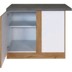 Held Möbel Eckunterschrank Sorrento 110 X 85 X 60 Cm M. Tür + EL-Boden Wotaneic. -Küchenarmaturen Geschäft 853845 11016600 3