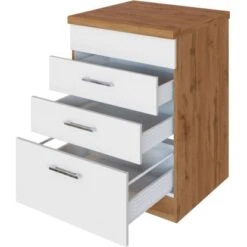 Held Möbel Kochfeldumbauschrank Sorrento 60 X 85 X 60 Cm 2 SK 1 AZ Weiß-Wotan. 17 Held Möbel Kochfeldumbauschrank Sorrento 60 X 85 X 60 Cm 2 SK 1 AZ Weiß-Wotan. -Küchenarmaturen Geschäft 853847 11016600 3