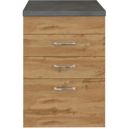 Held Möbel Kochfeldumbauschrank Sorrento 60 X 85 X 60 Cm 2 Schub. 1 Ausz. Wotan. 4 Held Möbel Kochfeldumbauschrank Sorrento 60 X 85 X 60 Cm 2 Schub. 1 Ausz. Wotan. – Bild 2