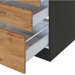 Held Möbel Kochfeldumbauschrank Sorrento 60 X 85 X 60 Cm 2 SK 1 AZ Wotan.-Graf. -Küchenarmaturen Geschäft 853851 11016600 9