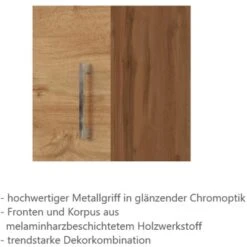 Held Möbel Kühlschrankumbau Sorrento B60 X H200 X T60 Cm Nische Wotaneiche -Küchenarmaturen Geschäft 853854 11016600 5
