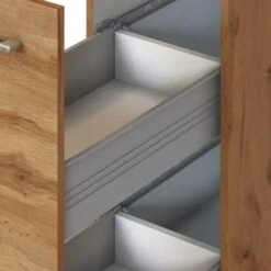 Held Möbel Apothekerschrank Sorrento 30x 200x 60 Cm 2 Ausz. 5 Fächer Wotaneiche -Küchenarmaturen Geschäft 853931 11016600 8