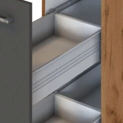 Held Möbel Apothekerschrank Sorrento 30x 200x 60 Cm 2 Ausz. 5 Fäch. Ant.-Wotan. -Küchenarmaturen Geschäft 853933 11016600 8