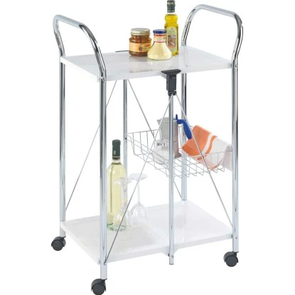 Wenko Beistell- Und Küchenwagen Sunny Weiß 3 Wenko Beistell- Und Küchenwagen Sunny Weiß