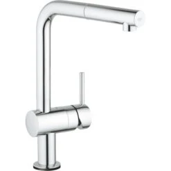 Grohe Elektronische Einhand-Küchenarmatur FlairTouch Chrom